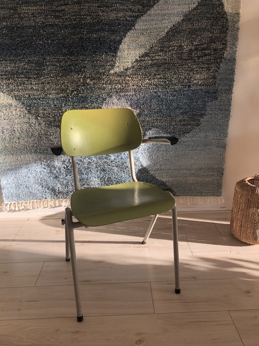 2X Chaise d'école