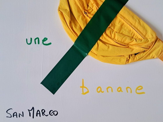 Image 1 of Enzo San Marco - Dit is geen banaan - Schilderij van de kunstenaar