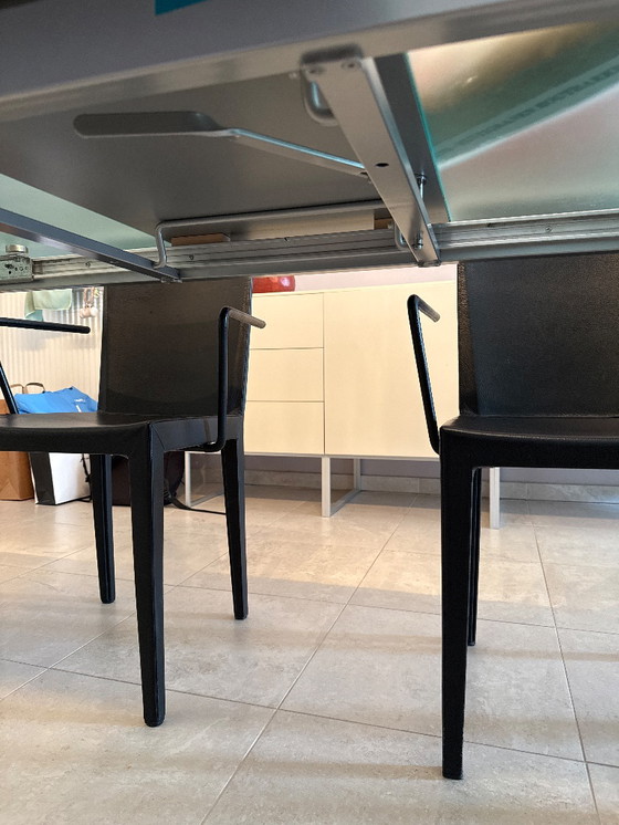 Image 1 of Tavolo da pranzo con 7 sedie Matteo Grassi