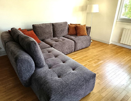Sofá modular de alta gama – Salón Duplo France