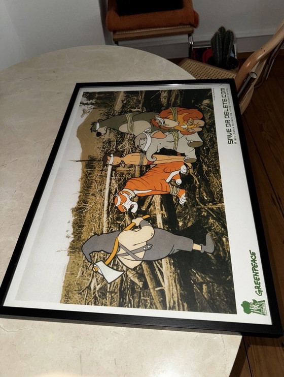 Image 1 of Banksy „Save or Delete“ (Greenpeace Campaign 2002)