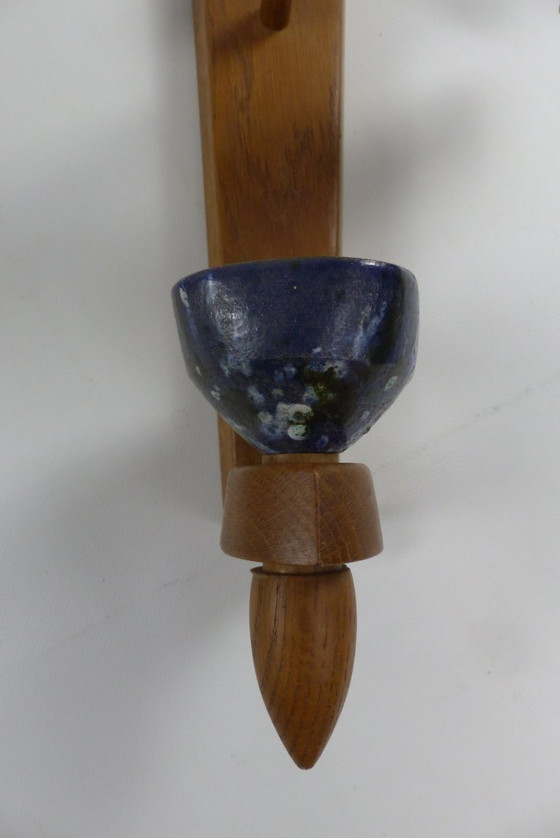 Image 1 of Guillerme and Chambron, large pair of sconces.