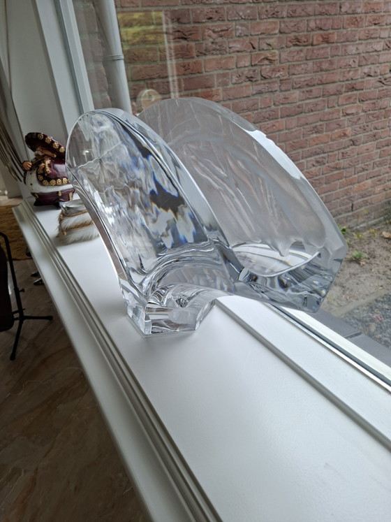 Image 1 of Glass vase "Texture of the Sky"