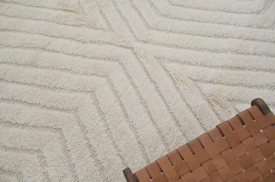 Image 1 of Minimalistischer marokkanischer Beni Ourain Teppich 3X2
