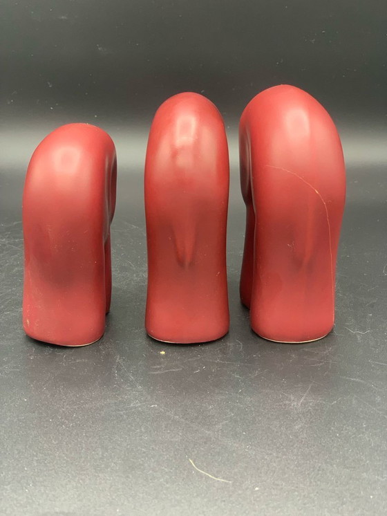 Image 1 of Vintage ceramic figurines Elki Stoneware Holland elephant Donk