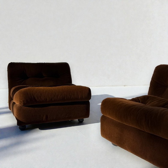 Image 1 of Poltrone Amanta di Mario Bellini per B&B Italia (set di 2)