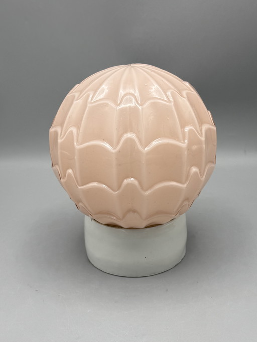 Thabur plafondlamp met porseleinhouder