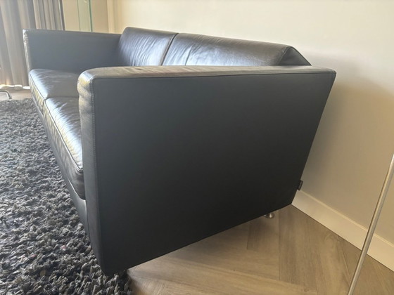 Image 1 of Magnifique canapé Minotti noir (modèle Copenhague)