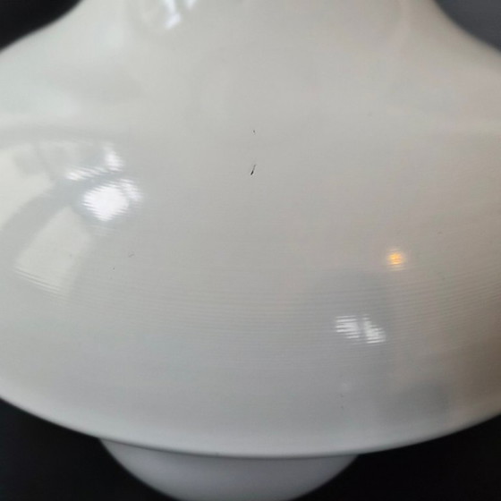 Image 1 of Vintage hanglamp uit de jaren 60, wit gelakt staal, DLG Vico Magistretti Colombo