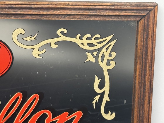 Image 1 of Vintage Papillon Paris reclame spiegel