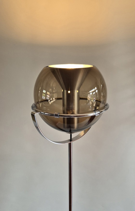 Image 1 of Vintage Vloerlamp / Raak 'Globe 2000' / Jaren 60