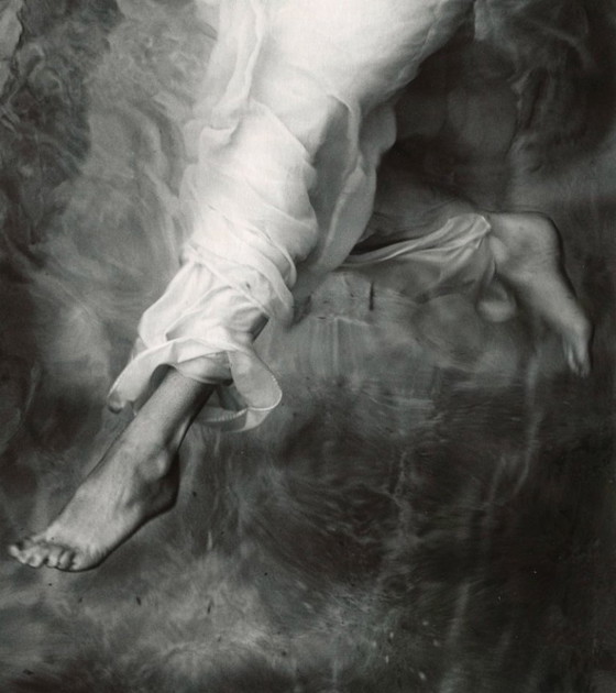 Image 1 of Silver Print Descending Angel 1981