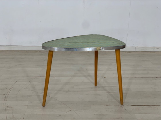 Image 1 of Mid century Couchtisch Nierentisch Tisch Ablage Blumenbank