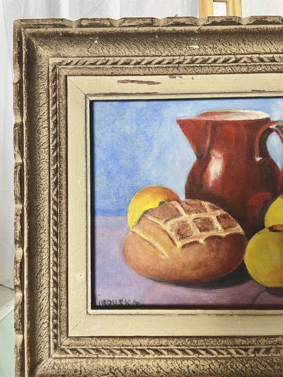 Image 1 of Hedendaags stilleven, gesigneerd (1989) – Montparnasse-lijst, jaren 1940