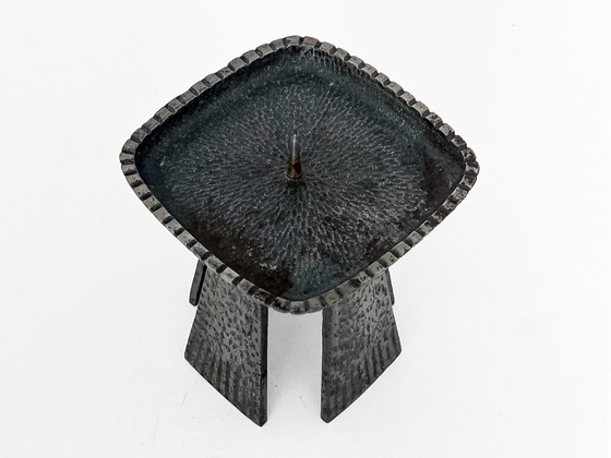 Japanese Cast Iron Candlestick – Made in Japan, Candle holders (photo 6 of 9)