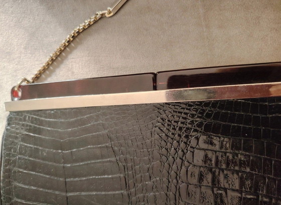 Image 1 of Borsa Vero Coccodrillo in vera pelle di coccodrillo vintage