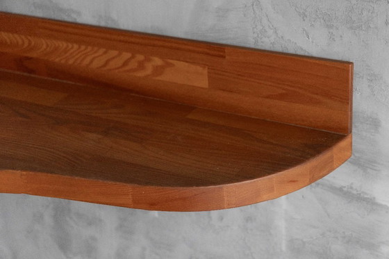 Image 1 of Custom Wall Console and Shelf by Pierre Chapo, France, 1970s