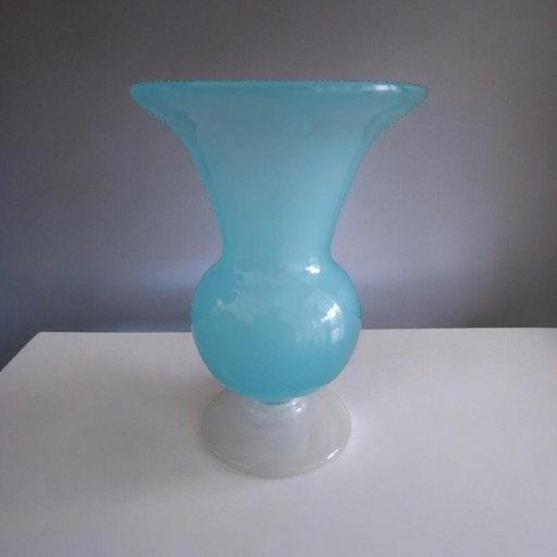 Vintage Bo Borgström Vaasje – Åseda Glasbruk (Zweden) 14 cm