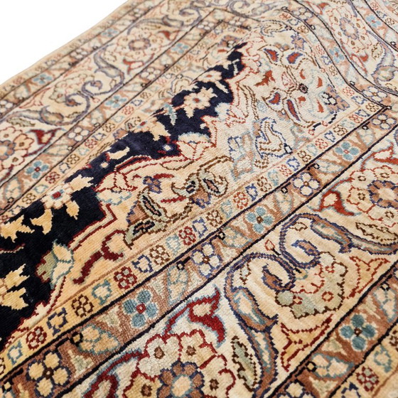 Tapis Hereke Ancien en Soie Signé | Tapis Turc Noué Main | Collection | 117×79 cm – Silk (photo 9 of 11)