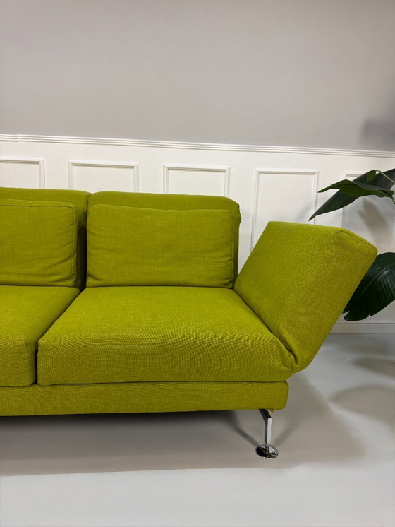 Image 1 of Brühl Moule Sofa Grün Schlafsofa Designer Couch Stoff