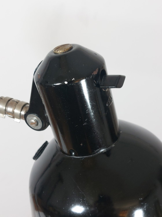 Image 1 of Schwarze Bauhaus SIS Werkstattlampe Gelenklampe 