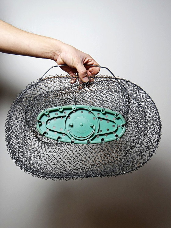 Image 1 of Nasse ou panier à poisson de pêcheur XL vintage Maillinox années 80-90