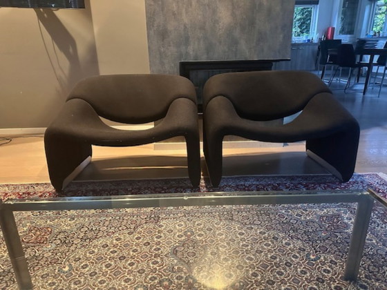 Image 1 of 2 x Artifort Groovy F598 M Sessel