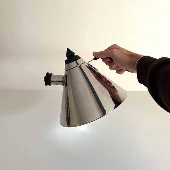 Image 1 of Vev Vigano Robinson Design 1990 Bollitore a fischio piramidale