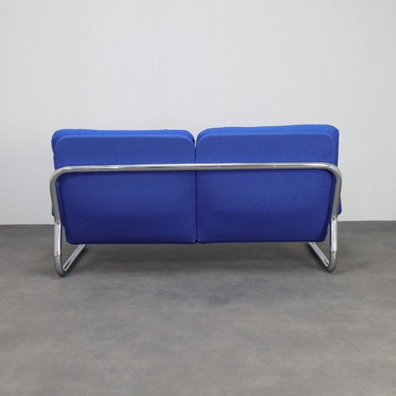 Image 1 of Tube frame two-seater sofa chrome, 1970
