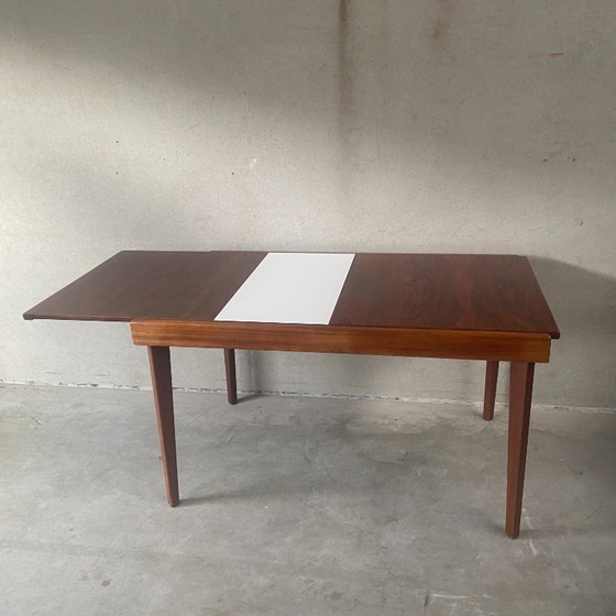 Image 1 of Vintage extendable rosewood dining table