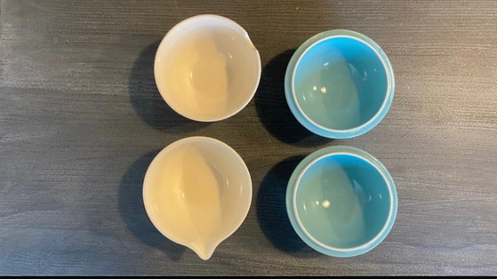 Wunderschönes 18-teiliges japanisches Tafelservice (60er/70er Jahre) – Geschirr, Ceramic (photo 8 of 12)