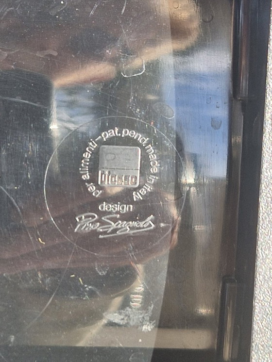 Image 1 of Biesse servettendispenser uit de jaren 70 + Menage olie-azijn