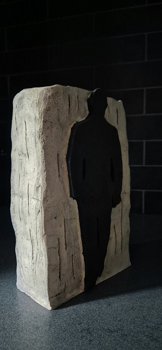 Shadowman - Keramik-Stimmungslicht – Bildhauerei (photo 8 of 8)