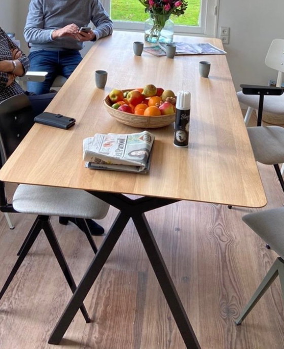 Image 1 of TAVOLO STUDIO HENK 240 x 90 X- Tipo Quercia dura chiara