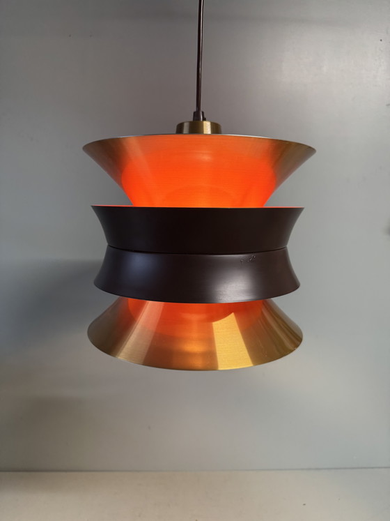 Prachtige Vintage Mid-Century Hanglamp Deens Design – Hanglampen, Metal (photo 4 of 15)