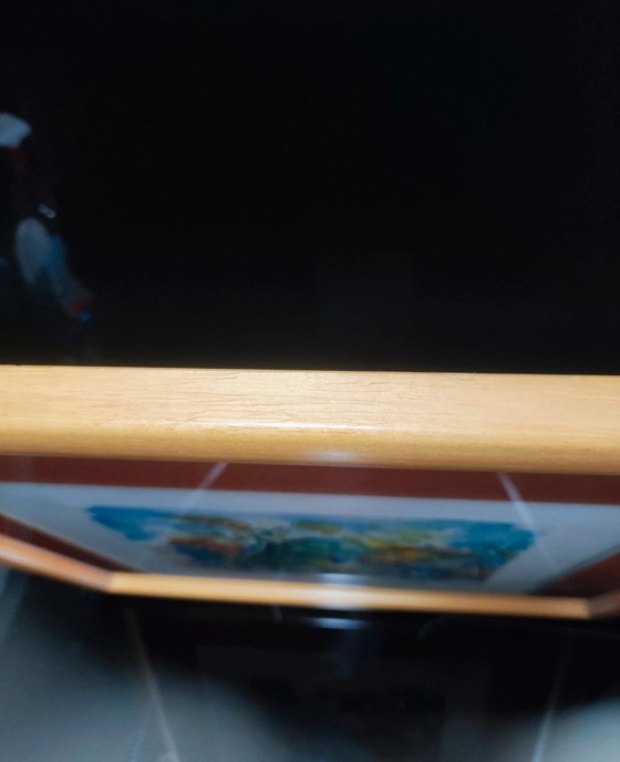 Image 1 of Lithograph "Flowers from Elsewhere" signed Vallois