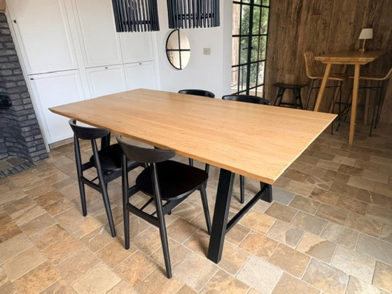 Albert Vincent Sheppard Table 200cm x 100 cm – Dining tables, Wood, Metal (photo 3 of 5)
