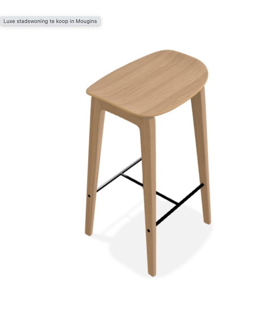 Image 1 of  NORR11 NY11 bar chair, 4 stuks