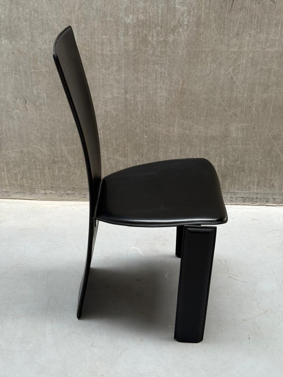 Image 1 of Set/4 Vintage eetkamerstoelen bij Pietro Costantini, 1980s