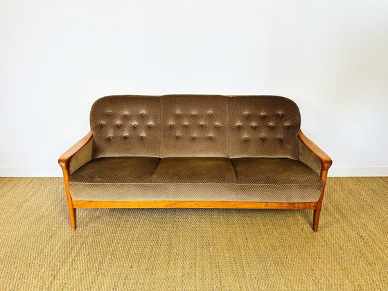 Image 1 of Vintage Scandinavian Three-Seater Sofa, 1960