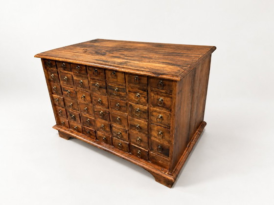 Cassettiera Farmacia da Farmacista – Cassettiere, Legno, Ottone (photo 4 of 5)