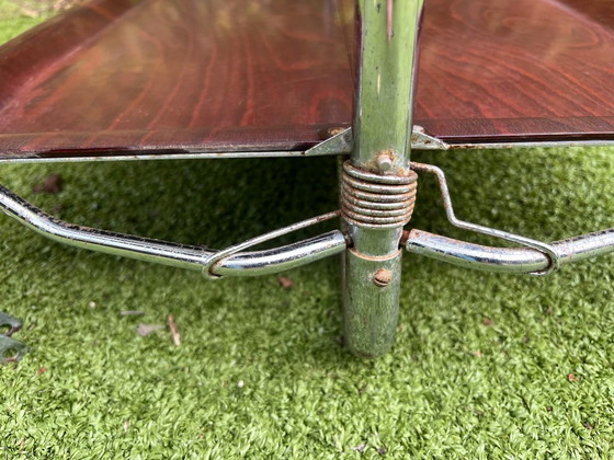 Gerlinol Foldable Bar Cart / Trolley – Chrome (photo 7 of 24)