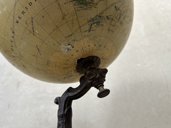 Image 1 of Antique globe - Lebegue ca 1900