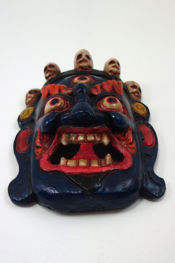 Image 1 of Antica maschera MAHAKALA dal NEPAL