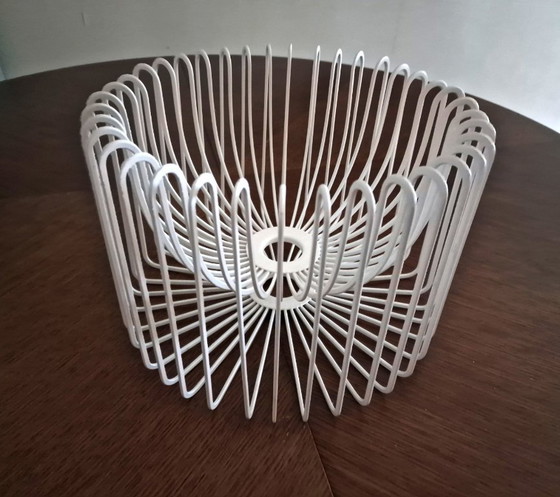 Fruit Bowl Ehlen Johansson for Ikea, Metal, White, Modern (photo 2 of 7)
