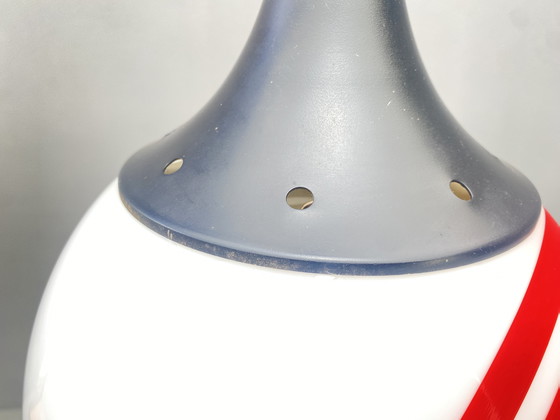 Image 1 of Hanging Pendant Lamp with Round Glass Shade