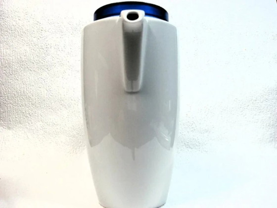 Image 1 of Cafetière vintage Thomas Rosenthal Vario Pacific bleue et blanche
