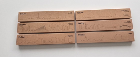 Image 1 of Silhouetten skyline metal