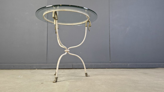 Image 1 of Mid century italian swan side table, 1970s 