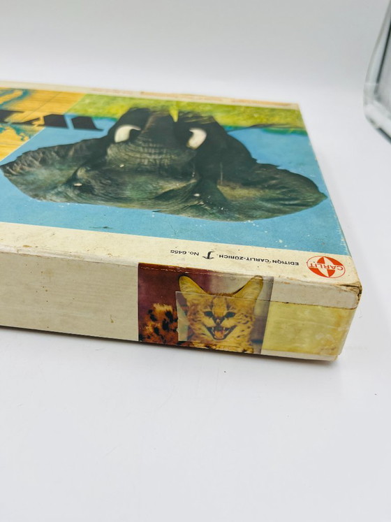 Image 1 of Wild Life vintage game Carlit Zurich WWF collector's edition 1960s